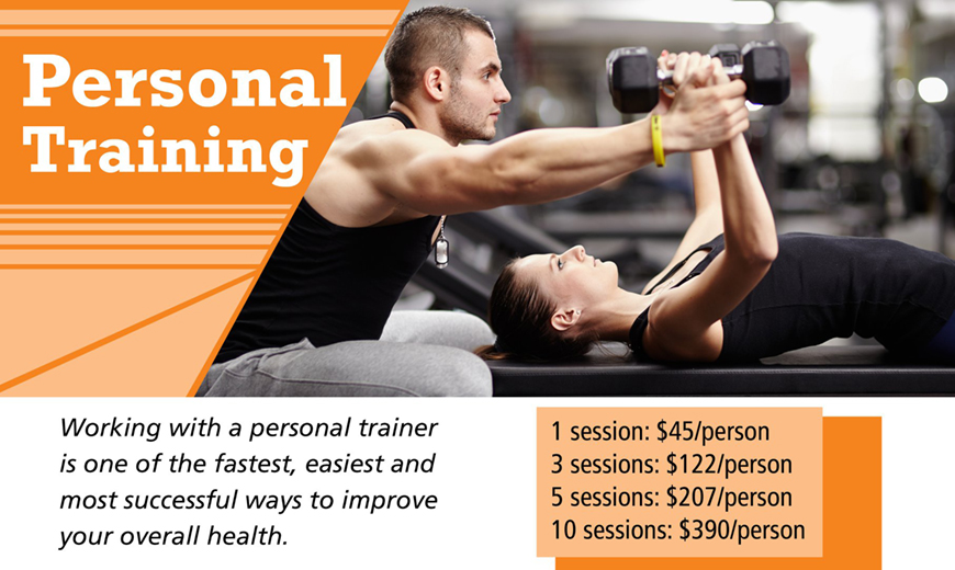 Personal Training  Fitness & Recreation Center